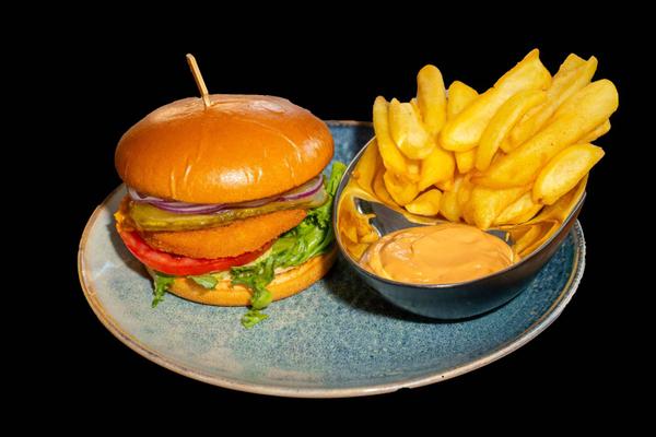 5.	crispy Chiken Burger